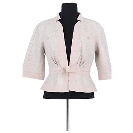 Louis Vuitton Beige Viscose Jacket Beige