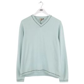 Pull Hermès en cachemire bleu XL Bleu