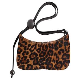Jacquemus le Bisou Perle bolsa de pele marrom Marrom