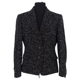 Georges Rech Black Wool Jacket Black