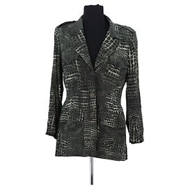 Georges Rech Green Silk Jacket Green