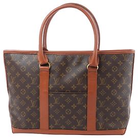 Bolsa Louis Vuitton Weekend PM Monogram Canvas Marrom M42425 Marrom
