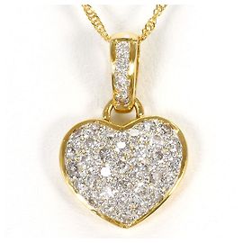 Autre Marque Colar de ouro 18K e diamantes Dourado