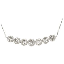 Autre Marque Colar de platina e diamantes Outro