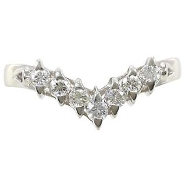 Autre Marque PT900 Platinring mit Diamant Andere
