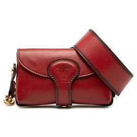 Christian Dior Dior D-Bee Bee Bolsa Transversal Vermelho