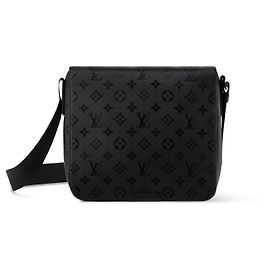 Louis Vuitton Bastille PM Monogram Eclipse Messenger Bag Black