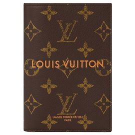 Louis Vuitton Portapassaporto Monogram Marrone Monogramma