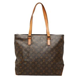 Sac Cabas Mezzo Monogram Louis Vuitton Marron