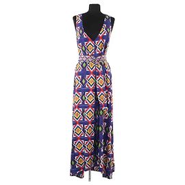 Autre Marque Vestido de algodón azul AML Paris Azul