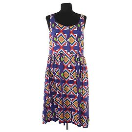 Autre Marque Vestido de algodón azul AML Paris Azul