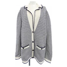 Chanel Cardigan Blue Navy blue