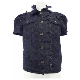 Louis Vuitton Denim Jacket Blue Navy blue