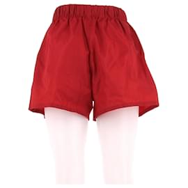 Short en nylon rouge Prada Rouge