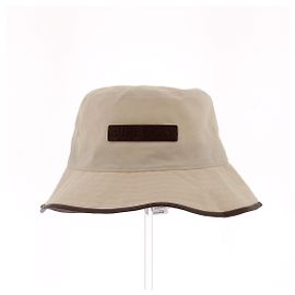 Gorro Burberry Bege de Algodão Bege