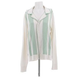 Dolce & Gabbana Cardigan blanc et vert White