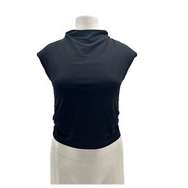 Gestuz Top noir sans manches Noir