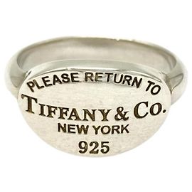Tiffany & Co. Return to the World Ring Silber