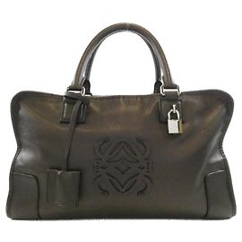 Borsa Loewe Amazona Argento