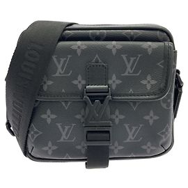 Louis Vuitton Monogram Eclipse Getaway Messenger Bag Black