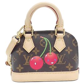 Bolsa Louis Vuitton Monogram Nano Alma Marrom