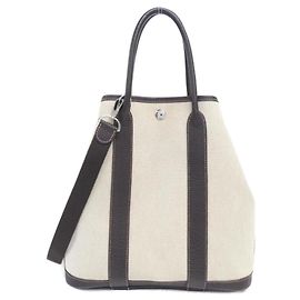 Hermès Bolsa Hermes Garden File PM Marrom