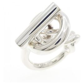 Anello Croisette in Argento 925 Hermès Altro
