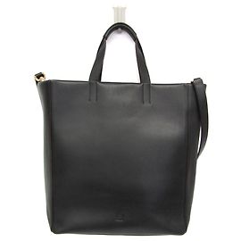 Borsa a tracolla e tote in pelle da donna Loewe Anagram Nero
