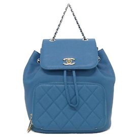 Chanel 93748 Backpack Blue