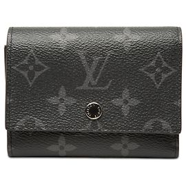 Louis Vuitton Black Monogram Eclipse Victor Wallet Black