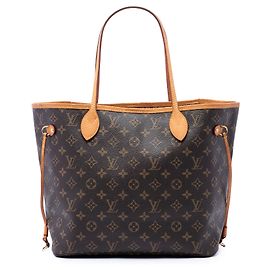 Louis Vuitton Marron Monogram Neverfull MM Marron