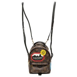 Louis Vuitton Marrom Monogram World Tour Mini Palm Springs Marrom