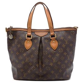 Louis Vuitton Marrom Monogram Palermo PM Marrom