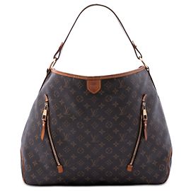 Louis Vuitton Brown Monogram Delightful GM Brown