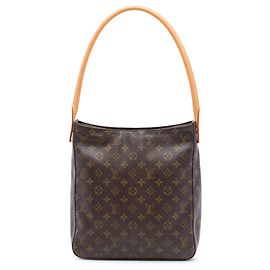 Louis Vuitton Marron Monogram Looping GM Marron