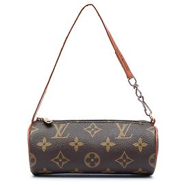 Louis Vuitton Marron Monogram Papillon Pochette Marron