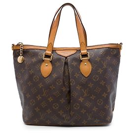 Louis Vuitton Marrom Monogram Palermo PM Marrom
