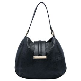 Sac Hobo Guccissima noir taille Medium pour femme Noir