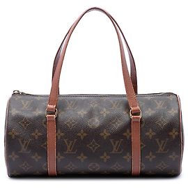 Louis Vuitton Marrom Monogram Papillon 30 Marrom