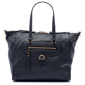 Louis Vuitton Blue Monogram Empreinte Lumineuse PM Bleu Bleu Marine