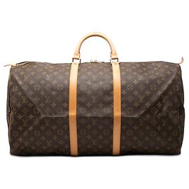 Louis Vuitton Brown Monogram Keepall 60 Brown