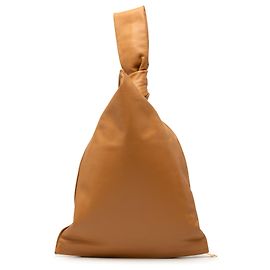 Bolsa Bottega Veneta Brown Nappa BV Twist Marrom