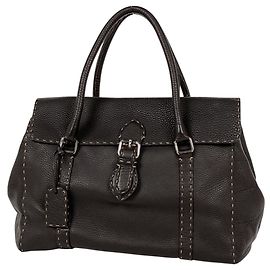Sac à main Fendi Selleria Linda Marron