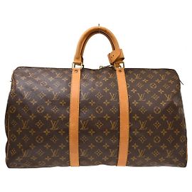 Louis Vuitton Keepall Canvas 50 Marrom