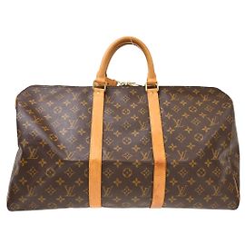 Louis Vuitton Keepall Canvas 50 Marrom