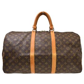 Louis Vuitton Keepall Canvas 50 Marron
