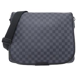 Louis Vuitton Damier Graphite Renzo Shoulder Bag Damier ebene