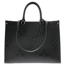Bolsa Louis Vuitton Monogram Empreinte OnTheGo MM Preto