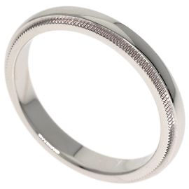 Tiffany & Co. Milgrain Platinum Band Ring Other