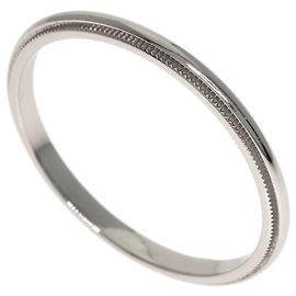 Tiffany & Co. Milgrain Platinum Band Ring Other